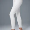7/8 High-Waist Airbrush Legging – hvit