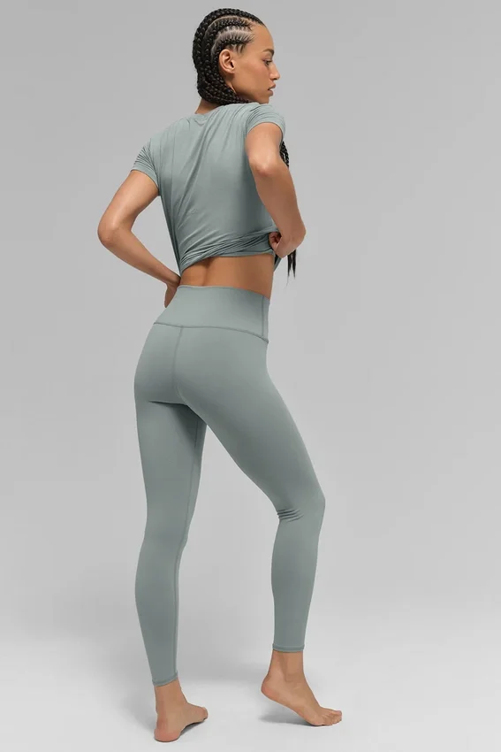 7/8 High-Waist Airbrush Legging – Lunar Grey