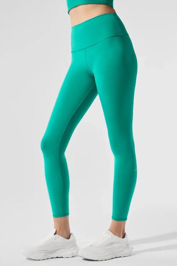 7/8 High-Waist Airbrush Legging – Spruce Green