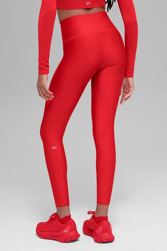 7/8 High-Waist Airlift Legging – Bright Red
