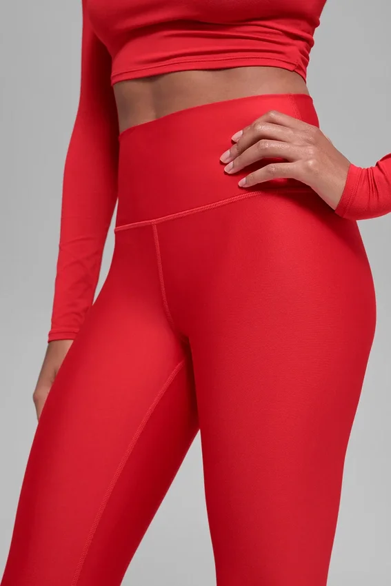 7/8 High-Waist Airlift Legging – Bright Red