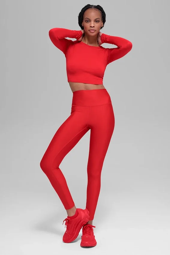 7/8 High-Waist Airlift Legging – Bright Red