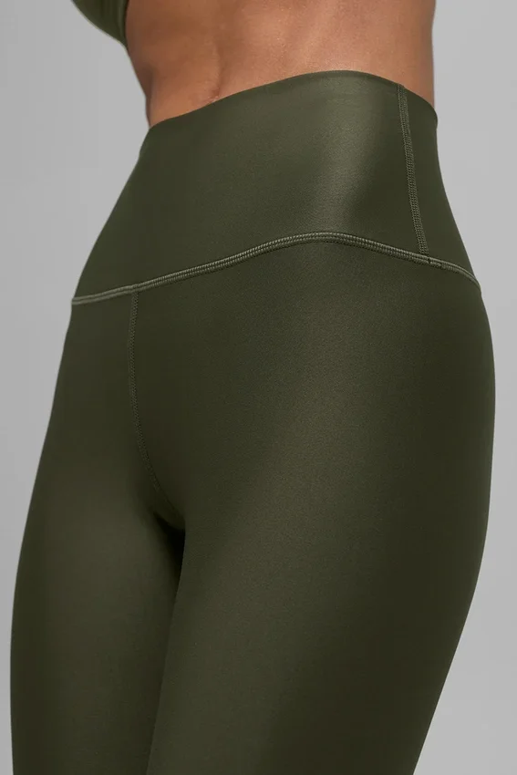 7/8 High-Waist Airlift Legging – Green Olive