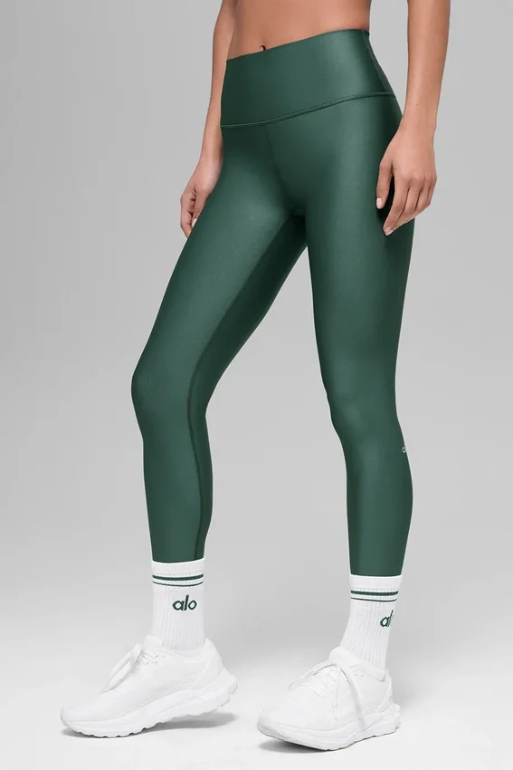 7/8 High-Waist Airlift Legging – kløvergrønn