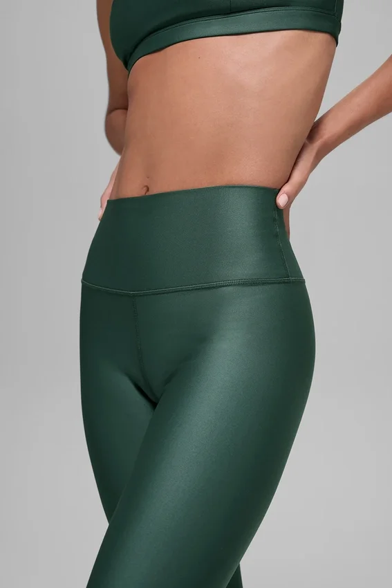 7/8 High-Waist Airlift Legging – kløvergrønn