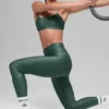 7/8 High-Waist Airlift Legging – kløvergrønn