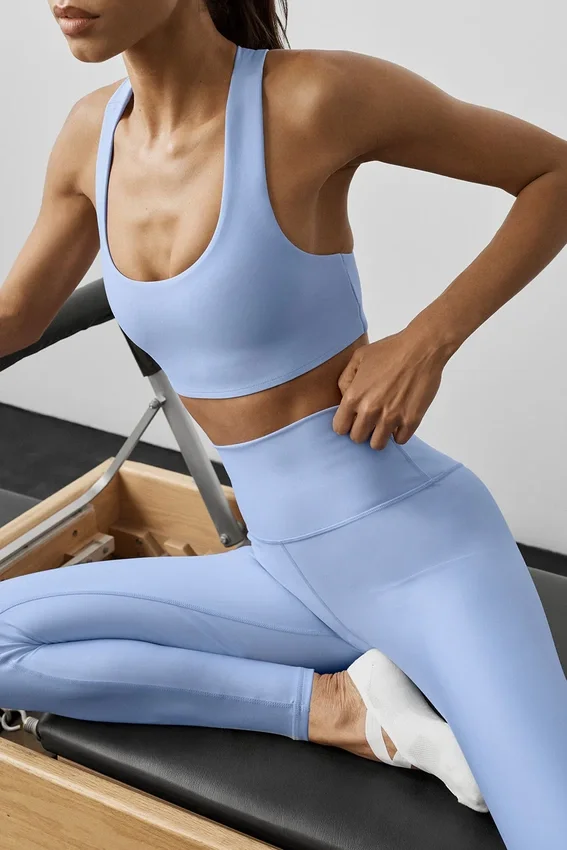 7/8 High-Waist Airlift Legging – Light Provence Blue
