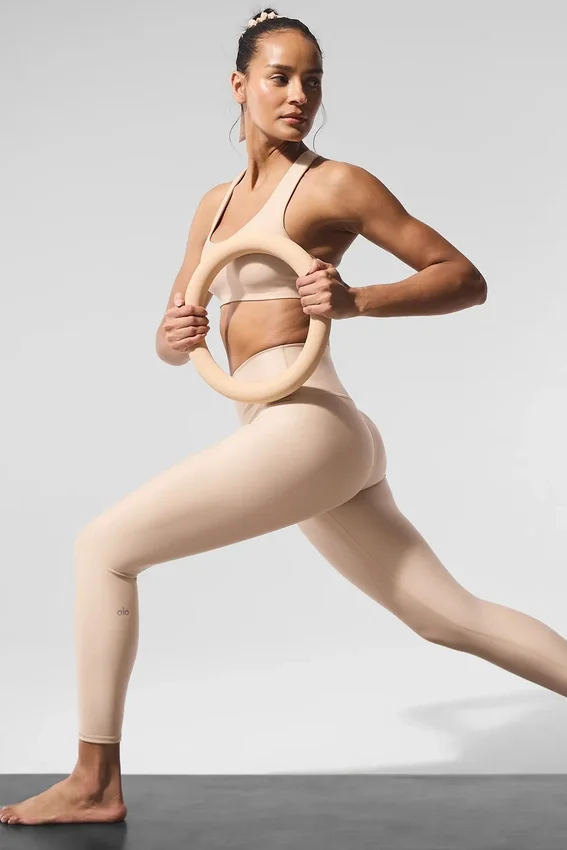 7/8 High-Waist Airlift Legging – Macadamia
