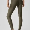 7/8 High-Waist Airlift Legging – Olive Tree