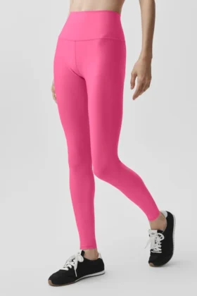 7/8 High-Waist Airlift Legging – Paradise Pink
