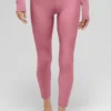 7/8 High-Waist Airlift Legging – Pink Wild Rose
