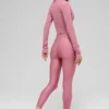 7/8 High-Waist Airlift Legging – Pink Wild Rose