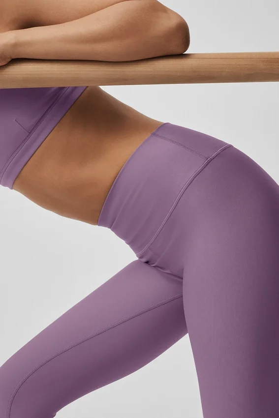 7/8 High-Waist Airlift Legging – Plum Kiss