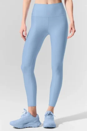 7/8 High-Waist Airlift Legging – Seashell Blue