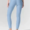 7/8 High-Waist Airlift Legging – Seashell Blue