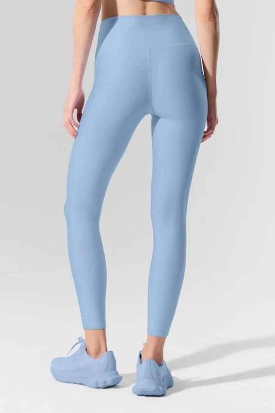 7/8 High-Waist Airlift Legging – Seashell Blue