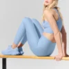 7/8 High-Waist Airlift Legging – Seashell Blue