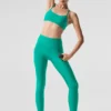 7/8 High-Waist Airlift Legging – Spruce Green