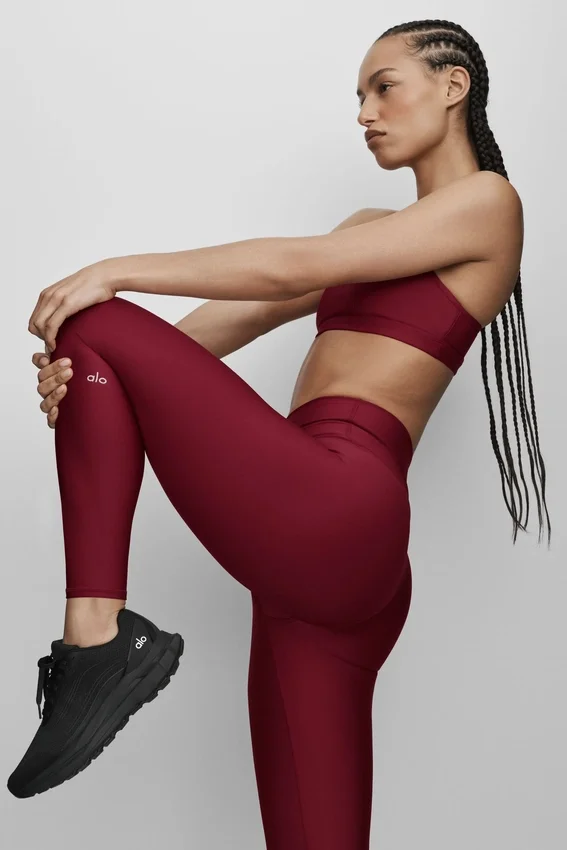 7/8 High-Waist Airlift Legging – Summer Romance Red