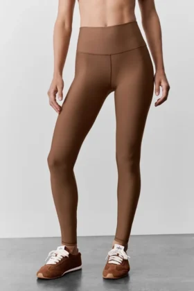 7/8 High-Waist Airlift Legging – Sun Kissed Brown
