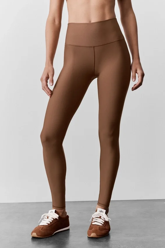 7/8 High-Waist Airlift Legging – Sun Kissed Brown