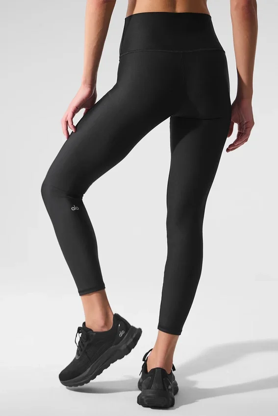 7/8 High-Waist Airlift Legging – svart