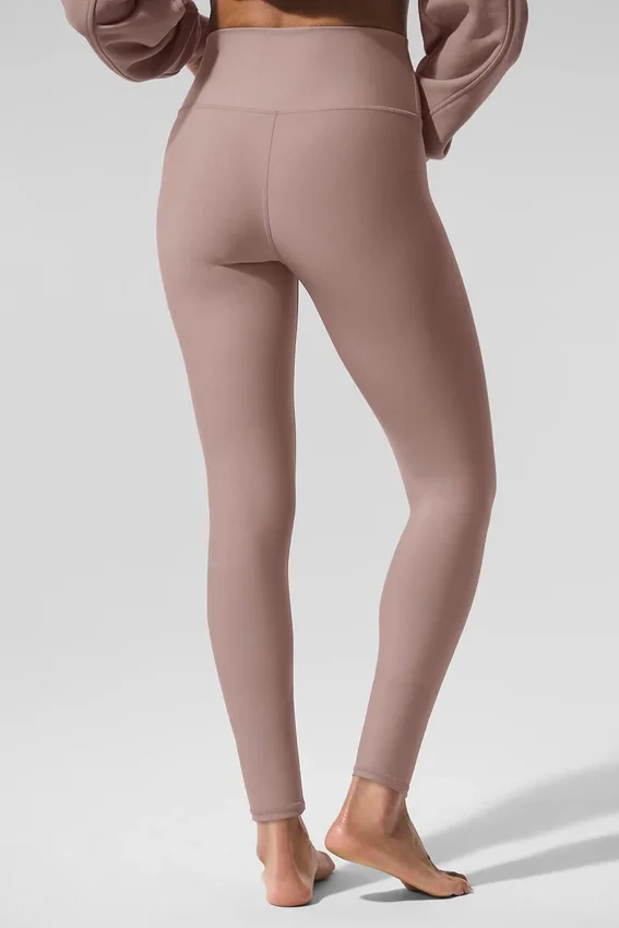 7/8 High-Waist Airlift Legging – Taupe