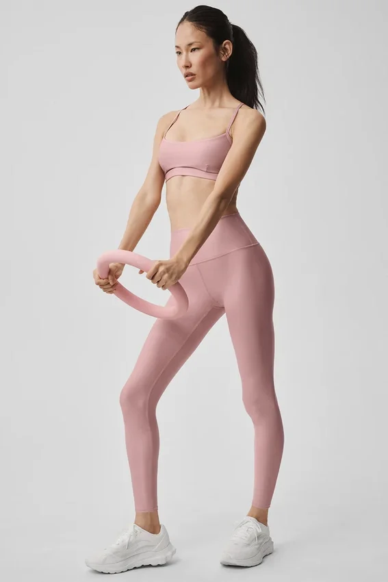 7/8 High-Waist Airlift Legging – vintage rosa