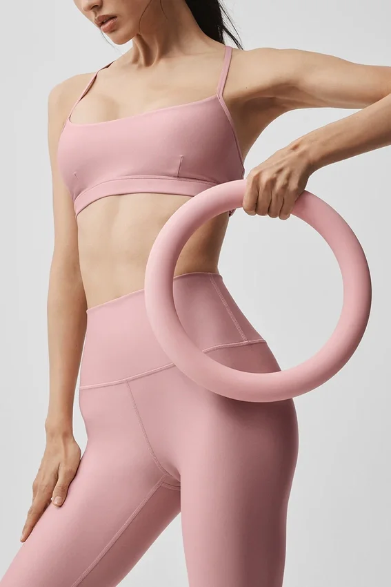 7/8 High-Waist Airlift Legging – vintage rosa