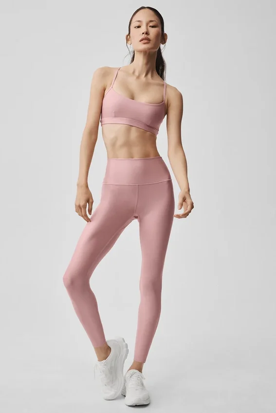 7/8 High-Waist Airlift Legging – vintage rosa