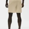 7" bomulls- og kashmirshorts «Ever Soft» – Sandy Beige