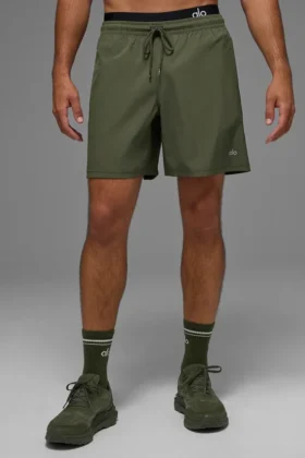 7″ Circuit Shorts – Green Olive