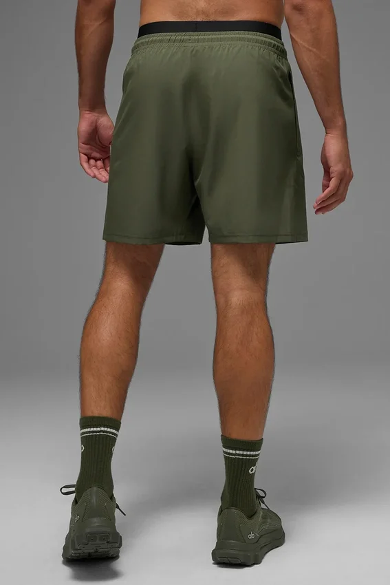 7" Circuit Shorts – Green Olive