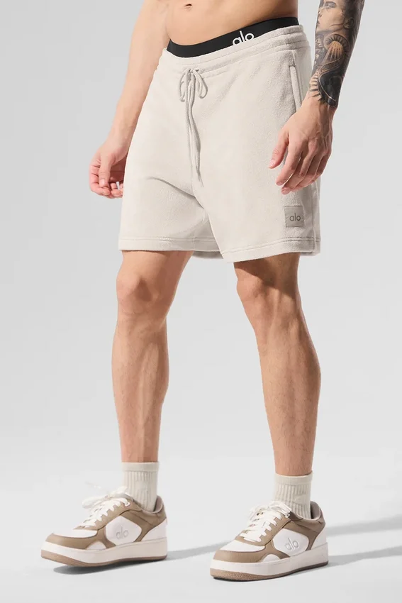 7" Coastal Terry-shorts – benhvit