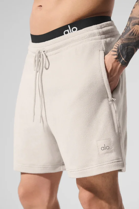 7" Coastal Terry-shorts – benhvit