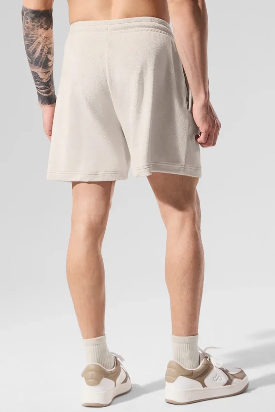 7" Coastal Terry-shorts – benhvit