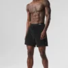 7" Coastal Terry-shorts – svart