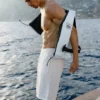 7" Coastline Knit Shorts – Elfenben