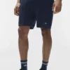 7" Coastline Knit-shorts – marineblå