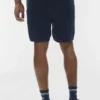 7" Coastline Knit-shorts – marineblå