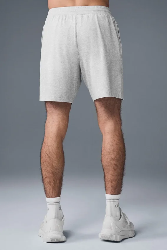 7" Conquer React Performance Shorts – Athletic Heather Grey