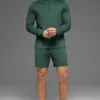 7" Conquer React Performance Shorts – Clover Green
