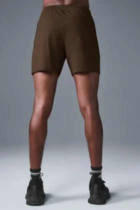 7″ Conquer React Performance Shorts – Espresso