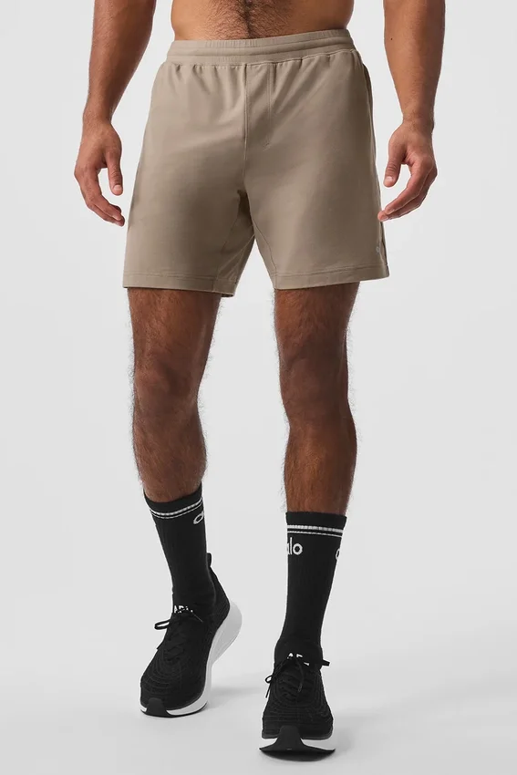 7" Conquer React Performance Shorts – Gravel