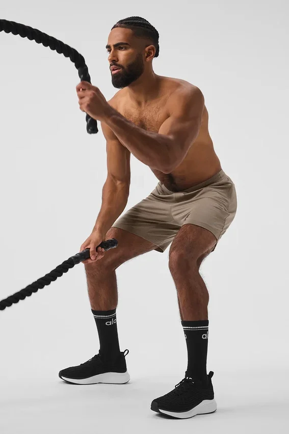 7" Conquer React Performance Shorts – Gravel