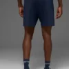 7" Conquer React Performance-shorts – marineblå