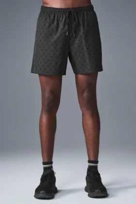 7'' Diamond Circuit Shorts – antrasitt/svart