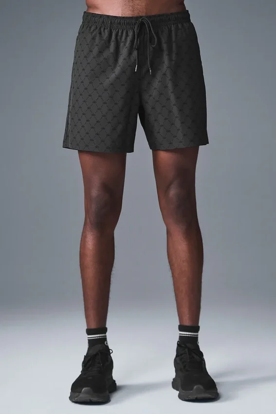 7'' Diamond Circuit Shorts – antrasitt/svart
