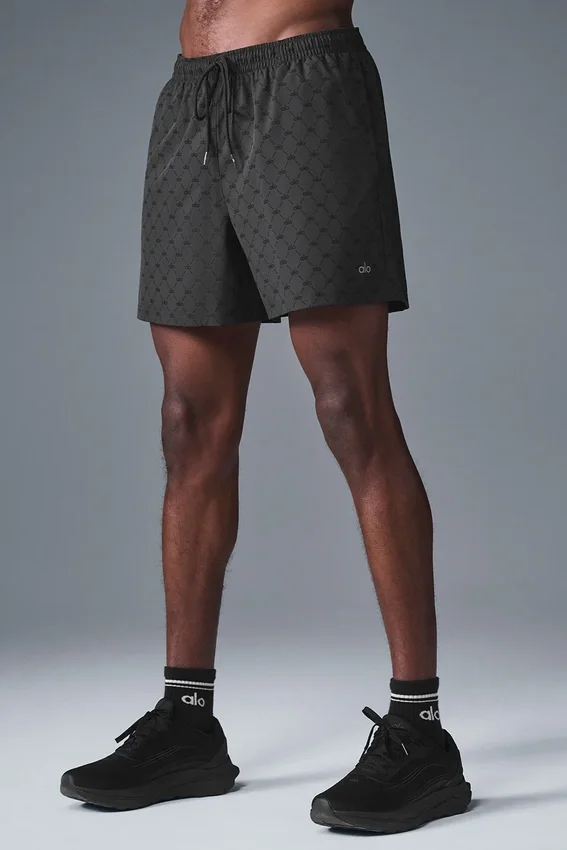 7'' Diamond Circuit Shorts – antrasitt/svart