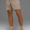 7" Diamond Circuit Shorts – Gravel/Espresso